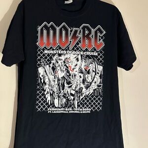 Monsters of Rock Cruise T-shirt- Size Medium